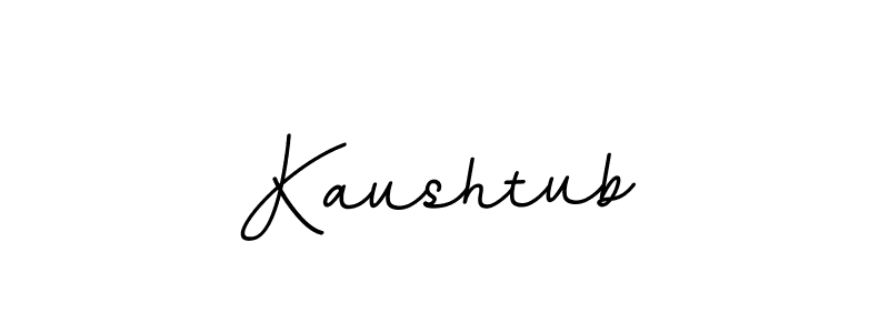 Create a beautiful signature design for name Kaushtub. With this signature (BallpointsItalic-DORy9) fonts, you can make a handwritten signature for free. Kaushtub signature style 11 images and pictures png