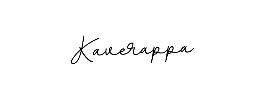 Make a beautiful signature design for name Kaverappa. With this signature (BallpointsItalic-DORy9) style, you can create a handwritten signature for free. Kaverappa signature style 11 images and pictures png