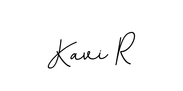 How to make Kavi R name signature. Use BallpointsItalic-DORy9 style for creating short signs online. This is the latest handwritten sign. Kavi R signature style 11 images and pictures png