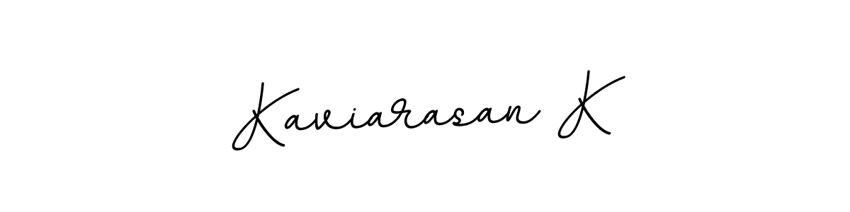 BallpointsItalic-DORy9 is a professional signature style that is perfect for those who want to add a touch of class to their signature. It is also a great choice for those who want to make their signature more unique. Get Kaviarasan K name to fancy signature for free. Kaviarasan K signature style 11 images and pictures png