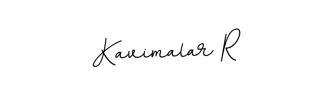 You should practise on your own different ways (BallpointsItalic-DORy9) to write your name (Kavimalar R) in signature. don't let someone else do it for you. Kavimalar R signature style 11 images and pictures png