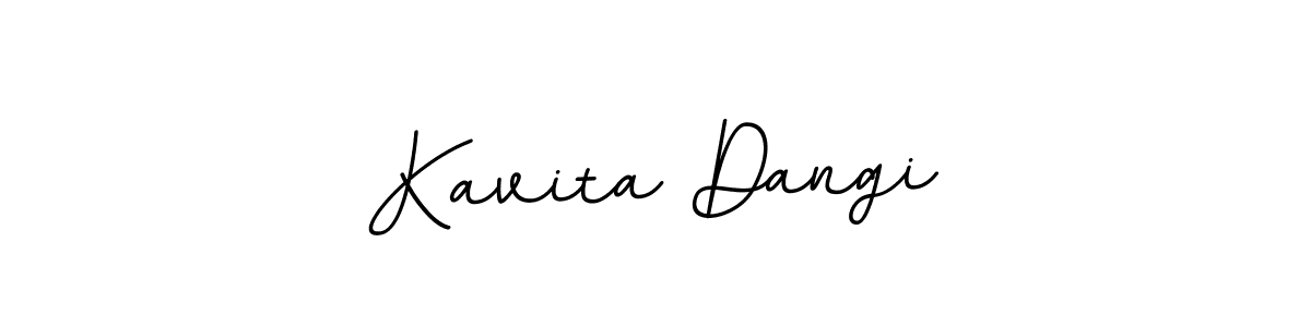 The best way (BallpointsItalic-DORy9) to make a short signature is to pick only two or three words in your name. The name Kavita Dangi include a total of six letters. For converting this name. Kavita Dangi signature style 11 images and pictures png