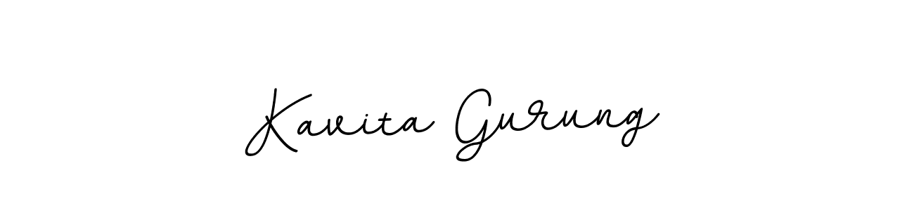 Make a beautiful signature design for name Kavita Gurung. Use this online signature maker to create a handwritten signature for free. Kavita Gurung signature style 11 images and pictures png