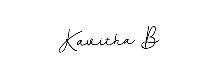 Make a beautiful signature design for name Kavitha B. Use this online signature maker to create a handwritten signature for free. Kavitha B signature style 11 images and pictures png