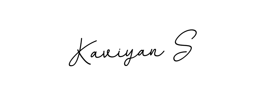 Also You can easily find your signature by using the search form. We will create Kaviyan S name handwritten signature images for you free of cost using BallpointsItalic-DORy9 sign style. Kaviyan S signature style 11 images and pictures png