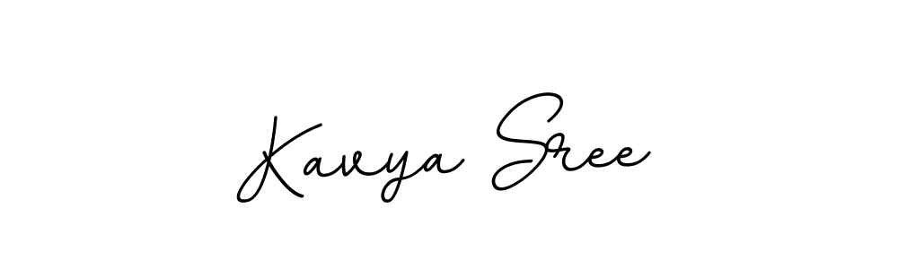 The best way (BallpointsItalic-DORy9) to make a short signature is to pick only two or three words in your name. The name Kavya Sree include a total of six letters. For converting this name. Kavya Sree signature style 11 images and pictures png