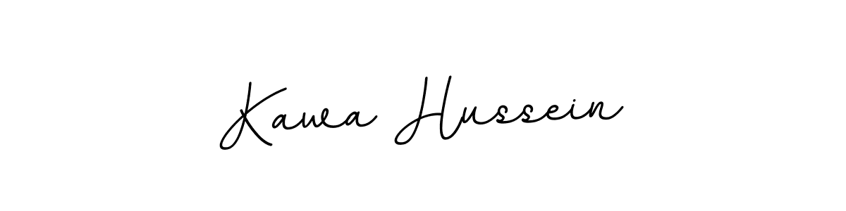 Design your own signature with our free online signature maker. With this signature software, you can create a handwritten (BallpointsItalic-DORy9) signature for name Kawa Hussein. Kawa Hussein signature style 11 images and pictures png