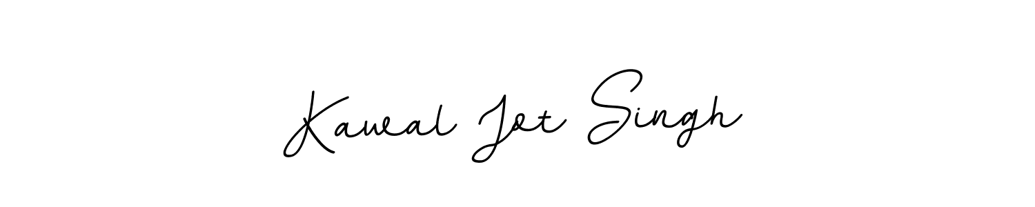 How to make Kawal Jot Singh name signature. Use BallpointsItalic-DORy9 style for creating short signs online. This is the latest handwritten sign. Kawal Jot Singh signature style 11 images and pictures png