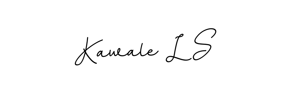 Make a beautiful signature design for name Kawale L S. With this signature (BallpointsItalic-DORy9) style, you can create a handwritten signature for free. Kawale L S signature style 11 images and pictures png