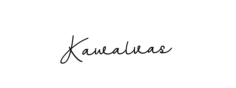 Use a signature maker to create a handwritten signature online. With this signature software, you can design (BallpointsItalic-DORy9) your own signature for name Kawalvas. Kawalvas signature style 11 images and pictures png