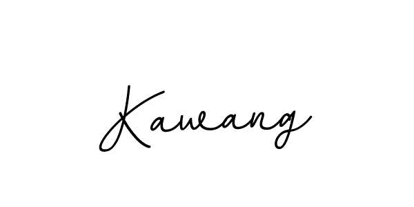 How to make Kawang signature? BallpointsItalic-DORy9 is a professional autograph style. Create handwritten signature for Kawang name. Kawang signature style 11 images and pictures png