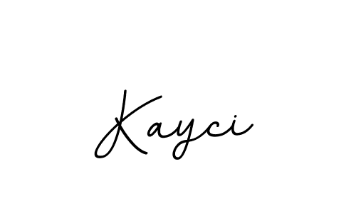 How to make Kayci name signature. Use BallpointsItalic-DORy9 style for creating short signs online. This is the latest handwritten sign. Kayci signature style 11 images and pictures png