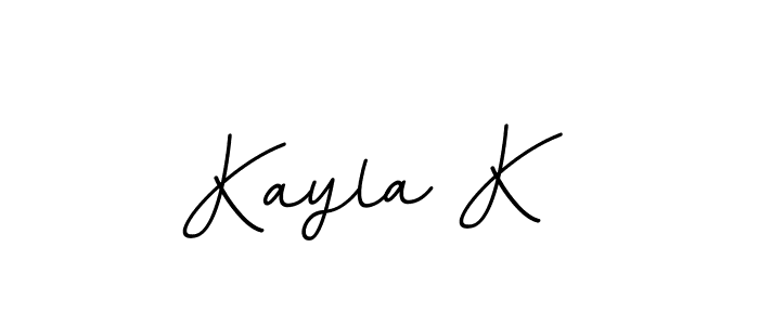 How to Draw Kayla K signature style? BallpointsItalic-DORy9 is a latest design signature styles for name Kayla K. Kayla K signature style 11 images and pictures png
