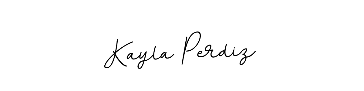 How to make Kayla Perdiz name signature. Use BallpointsItalic-DORy9 style for creating short signs online. This is the latest handwritten sign. Kayla Perdiz signature style 11 images and pictures png