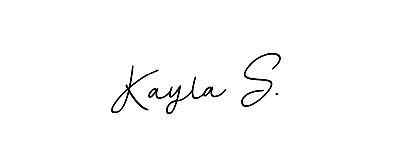 Once you've used our free online signature maker to create your best signature BallpointsItalic-DORy9 style, it's time to enjoy all of the benefits that Kayla S. name signing documents. Kayla S. signature style 11 images and pictures png