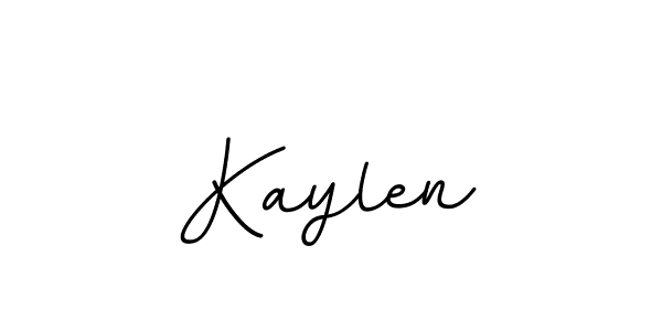 Best and Professional Signature Style for Kaylen. BallpointsItalic-DORy9 Best Signature Style Collection. Kaylen signature style 11 images and pictures png
