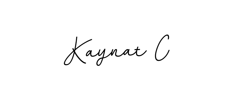 The best way (BallpointsItalic-DORy9) to make a short signature is to pick only two or three words in your name. The name Kaynat C include a total of six letters. For converting this name. Kaynat C signature style 11 images and pictures png