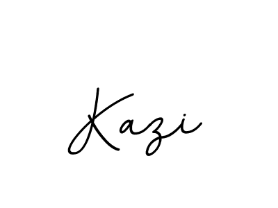 Make a beautiful signature design for name Kazi. With this signature (BallpointsItalic-DORy9) style, you can create a handwritten signature for free. Kazi signature style 11 images and pictures png