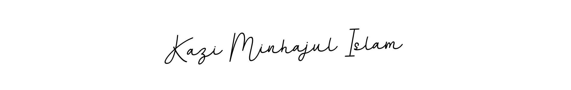 Use a signature maker to create a handwritten signature online. With this signature software, you can design (BallpointsItalic-DORy9) your own signature for name Kazi Minhajul Islam. Kazi Minhajul Islam signature style 11 images and pictures png