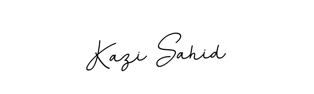 Also we have Kazi Sahid name is the best signature style. Create professional handwritten signature collection using BallpointsItalic-DORy9 autograph style. Kazi Sahid signature style 11 images and pictures png