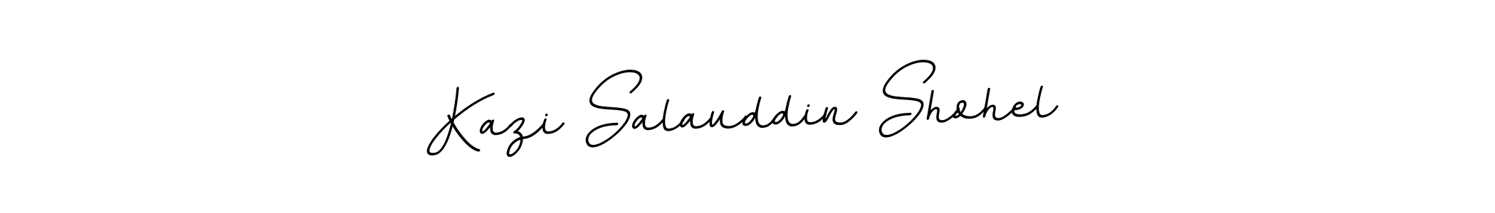 Kazi Salauddin Shohel stylish signature style. Best Handwritten Sign (BallpointsItalic-DORy9) for my name. Handwritten Signature Collection Ideas for my name Kazi Salauddin Shohel. Kazi Salauddin Shohel signature style 11 images and pictures png