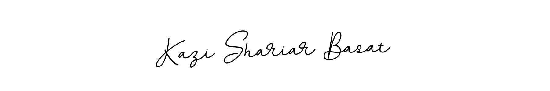 The best way (BallpointsItalic-DORy9) to make a short signature is to pick only two or three words in your name. The name Kazi Shariar Basat include a total of six letters. For converting this name. Kazi Shariar Basat signature style 11 images and pictures png