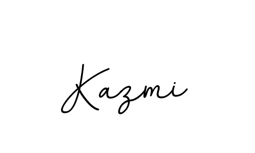 Make a beautiful signature design for name Kazmi. With this signature (BallpointsItalic-DORy9) style, you can create a handwritten signature for free. Kazmi signature style 11 images and pictures png