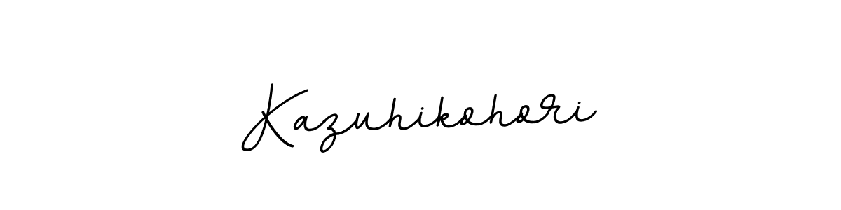 The best way (BallpointsItalic-DORy9) to make a short signature is to pick only two or three words in your name. The name Kazuhikohori include a total of six letters. For converting this name. Kazuhikohori signature style 11 images and pictures png