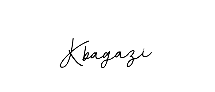 Create a beautiful signature design for name Kbagazi. With this signature (BallpointsItalic-DORy9) fonts, you can make a handwritten signature for free. Kbagazi signature style 11 images and pictures png