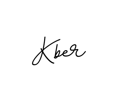 Also we have Kber name is the best signature style. Create professional handwritten signature collection using BallpointsItalic-DORy9 autograph style. Kber signature style 11 images and pictures png
