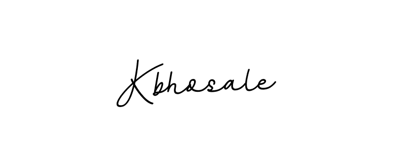 Kbhosale stylish signature style. Best Handwritten Sign (BallpointsItalic-DORy9) for my name. Handwritten Signature Collection Ideas for my name Kbhosale. Kbhosale signature style 11 images and pictures png