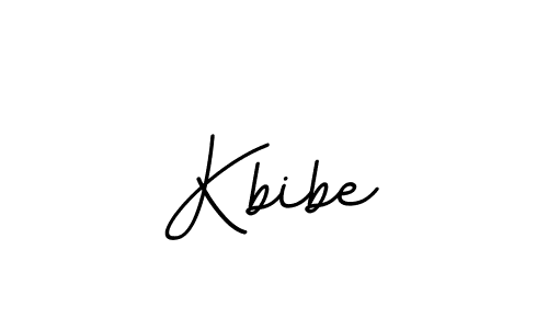 You should practise on your own different ways (BallpointsItalic-DORy9) to write your name (Kbibe) in signature. don't let someone else do it for you. Kbibe signature style 11 images and pictures png