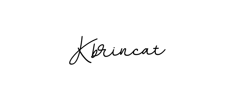 You should practise on your own different ways (BallpointsItalic-DORy9) to write your name (Kbrincat) in signature. don't let someone else do it for you. Kbrincat signature style 11 images and pictures png