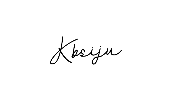 Use a signature maker to create a handwritten signature online. With this signature software, you can design (BallpointsItalic-DORy9) your own signature for name Kbsiju. Kbsiju signature style 11 images and pictures png