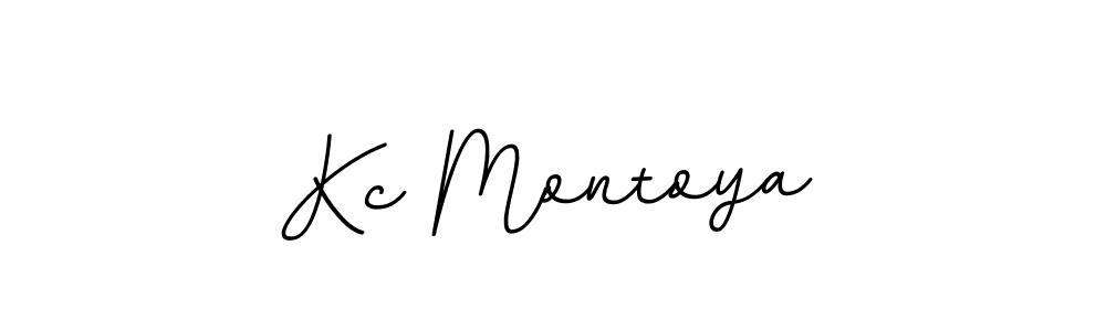 This is the best signature style for the Kc Montoya name. Also you like these signature font (BallpointsItalic-DORy9). Mix name signature. Kc Montoya signature style 11 images and pictures png