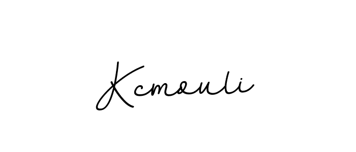 Use a signature maker to create a handwritten signature online. With this signature software, you can design (BallpointsItalic-DORy9) your own signature for name Kcmouli. Kcmouli signature style 11 images and pictures png