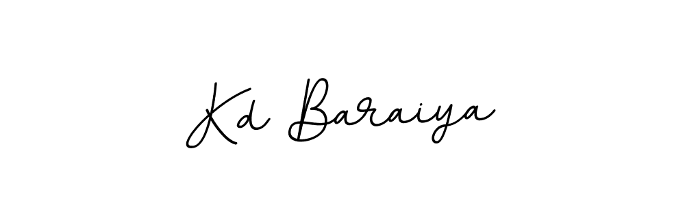 Make a beautiful signature design for name Kd Baraiya. Use this online signature maker to create a handwritten signature for free. Kd Baraiya signature style 11 images and pictures png