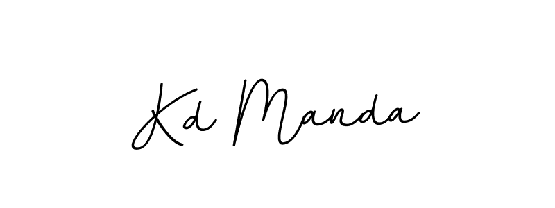 How to make Kd Manda signature? BallpointsItalic-DORy9 is a professional autograph style. Create handwritten signature for Kd Manda name. Kd Manda signature style 11 images and pictures png