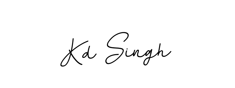 Create a beautiful signature design for name Kd Singh. With this signature (BallpointsItalic-DORy9) fonts, you can make a handwritten signature for free. Kd Singh signature style 11 images and pictures png