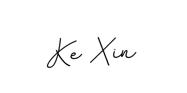 The best way (BallpointsItalic-DORy9) to make a short signature is to pick only two or three words in your name. The name Ke Xin include a total of six letters. For converting this name. Ke Xin signature style 11 images and pictures png