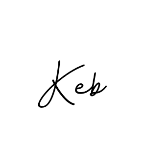 Design your own signature with our free online signature maker. With this signature software, you can create a handwritten (BallpointsItalic-DORy9) signature for name Keb. Keb signature style 11 images and pictures png
