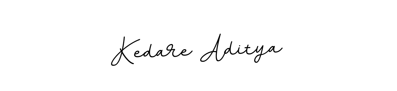 How to make Kedare Aditya name signature. Use BallpointsItalic-DORy9 style for creating short signs online. This is the latest handwritten sign. Kedare Aditya signature style 11 images and pictures png