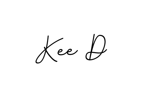 You should practise on your own different ways (BallpointsItalic-DORy9) to write your name (Kee D) in signature. don't let someone else do it for you. Kee D signature style 11 images and pictures png