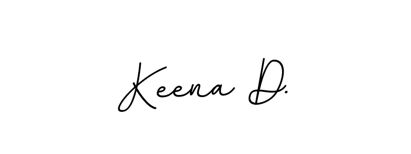 Make a beautiful signature design for name Keena D.. Use this online signature maker to create a handwritten signature for free. Keena D. signature style 11 images and pictures png