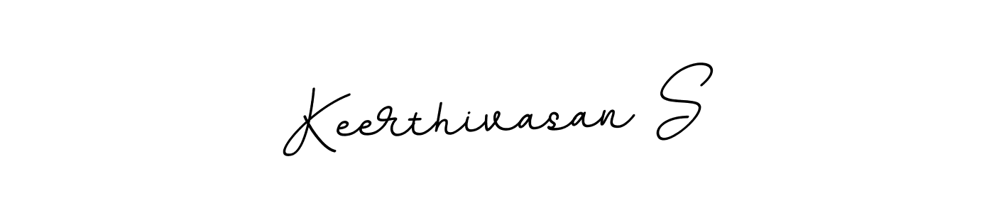 Keerthivasan S stylish signature style. Best Handwritten Sign (BallpointsItalic-DORy9) for my name. Handwritten Signature Collection Ideas for my name Keerthivasan S. Keerthivasan S signature style 11 images and pictures png