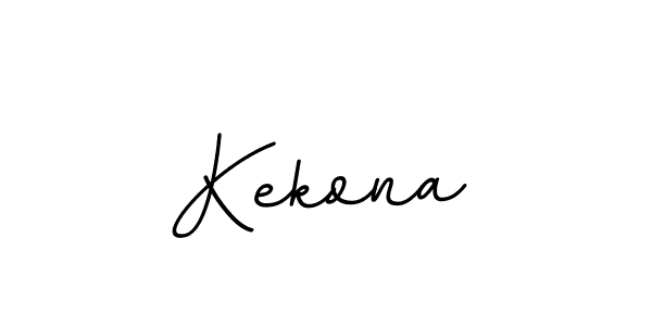 The best way (BallpointsItalic-DORy9) to make a short signature is to pick only two or three words in your name. The name Kekona include a total of six letters. For converting this name. Kekona signature style 11 images and pictures png
