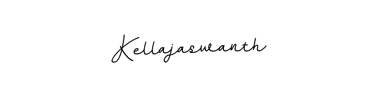 Use a signature maker to create a handwritten signature online. With this signature software, you can design (BallpointsItalic-DORy9) your own signature for name Kellajaswanth. Kellajaswanth signature style 11 images and pictures png