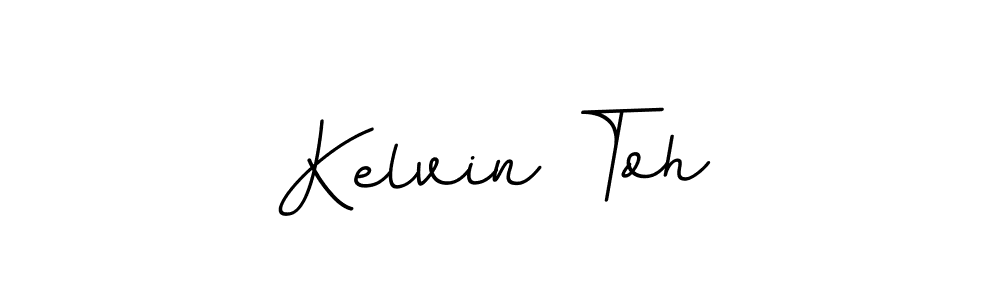 Design your own signature with our free online signature maker. With this signature software, you can create a handwritten (BallpointsItalic-DORy9) signature for name Kelvin Toh. Kelvin Toh signature style 11 images and pictures png