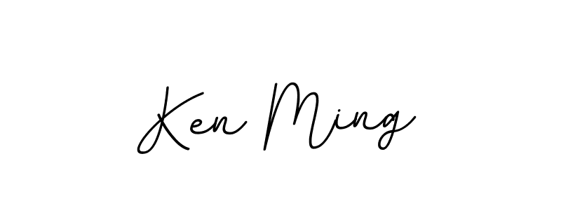 Make a beautiful signature design for name Ken Ming. With this signature (BallpointsItalic-DORy9) style, you can create a handwritten signature for free. Ken Ming signature style 11 images and pictures png
