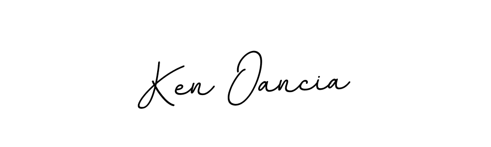 Make a short Ken Oancia signature style. Manage your documents anywhere anytime using BallpointsItalic-DORy9. Create and add eSignatures, submit forms, share and send files easily. Ken Oancia signature style 11 images and pictures png